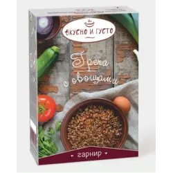 Греча с овощами "Вкусно и густо"