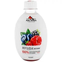 Безалкогольный сильногазированный напиток Ascania "Лесные ягоды"