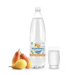 Газированная минеральная вода со вкусом груши "Бодрянка"