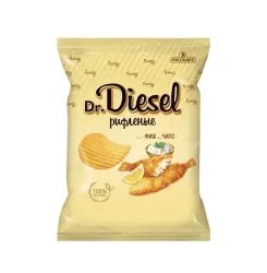 Чипсы Dr. Diesel Velvet chips "Хрустящая рыбка"