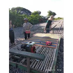 Bamboo Train (Камбоджа, Баттамбанг)