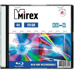 Blu-Ray диск Mirex 25Gb BD-R 4x