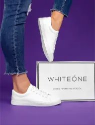 Кеды из натуральной кожи Whiteone