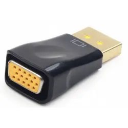 Адаптер Gamebird Electronics DisplayPort на VGA, модель A-DPM-VGAF-01