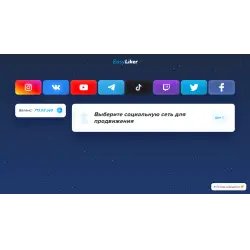 Easyliker.ru - онлайн-сервис продвижения соцсетей