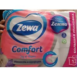 Бумага туалетная Zewa Comfort