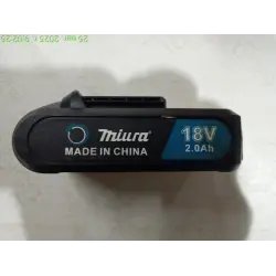 Аккумулятор для шуруповерта Miura 18 вольт 2.0 ампер