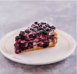 Черничный торт пекарня Свет и заря