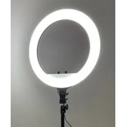 Кольцевая светодиодная лампа LED SOFT RING LICHT rl-18 со штативом