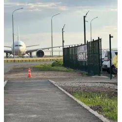 Автопарковка "АвтоПарк02" у аэропорта Уфа (Россия, Уфа)
