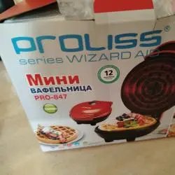 Мини вафельница Proliss series wizard aid pro-847