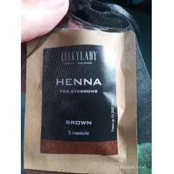 Хна для бровей Henna for eyebrows