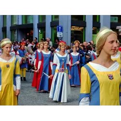 Шествие Золотого дерева (Бельгия, Брюгге)