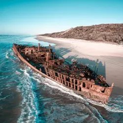 Экскурсия к обломкам корабля S.S. Maheno (Австралия, о. Фрейзер)