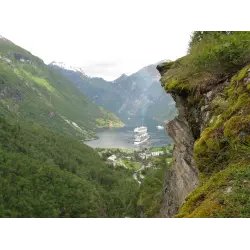 Кемпинг "Fjorden Camping" (Норвегия, Гейрангер)