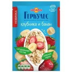 Каша моментальная овсяная Русский продукт "Геркулес" Клубника и банан