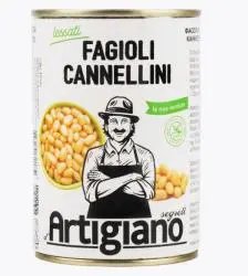 Фасоль консервированная Artigiano белая