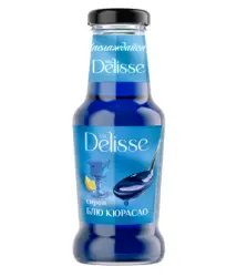 Сироп десертный Delisse Блю Кюрасао